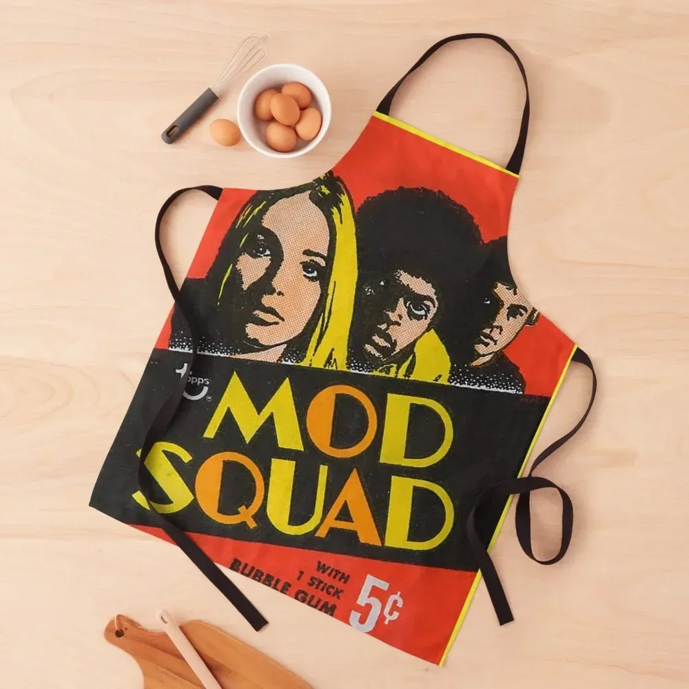 Mod Squad Television Show Bubble Gum Pack (1 Stick) 5? Apron kitchen woman Camping Apron