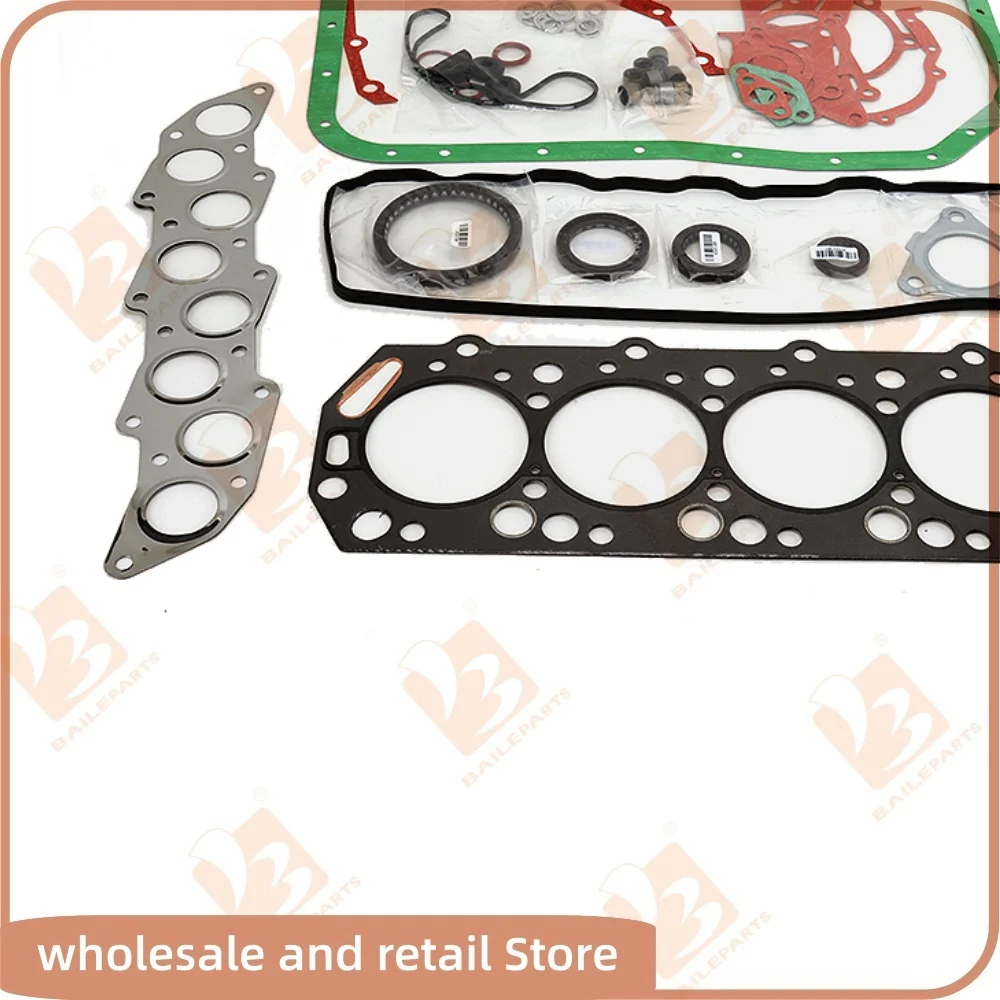 

For Hyundai D4BB Full Gasket Kit Set HC20-35H1 H100 Truck Forklift or Cylinder Head Gasket Overhaul Rebuild Kit Engine Parts