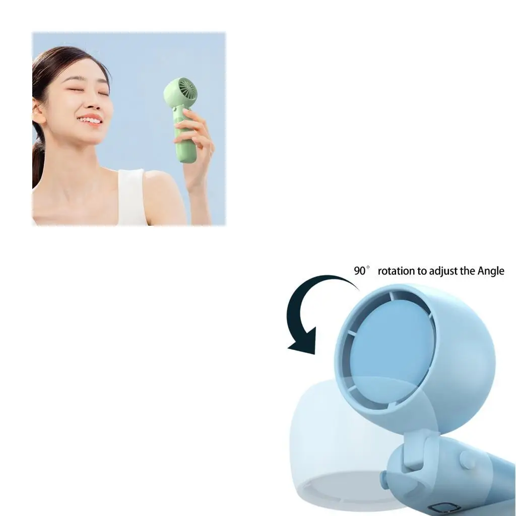 مروحة مكتب صغيرة مع 3 سرعات قابلة للتعديل، مروحة طاولة مصنوعة من مادة ABS مناسبة للمنزل