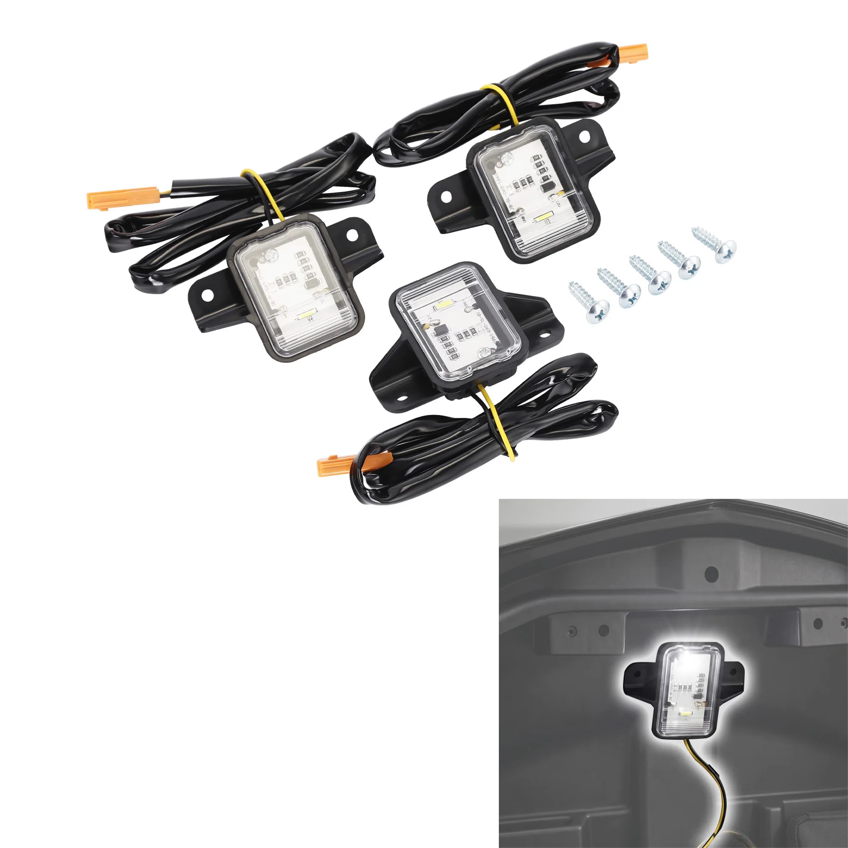 LED Trunk Lights Lamps Fit For Honda Goldwing GL1800 Tour 2021-2025 2022 2023 Motorcycle
