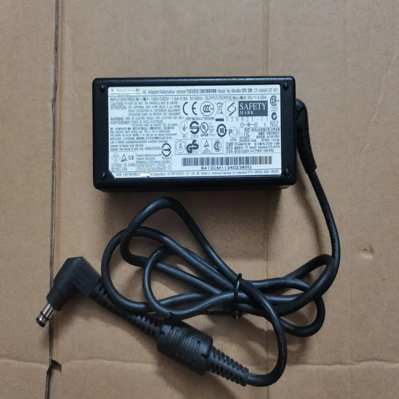 

OEM 16V 4.06A 65W CF-AA6413C M1 1.6A-0.9A AC Adapter For Panasonic Toughbook CF-MX4 Laptop Original Puryuan Charger