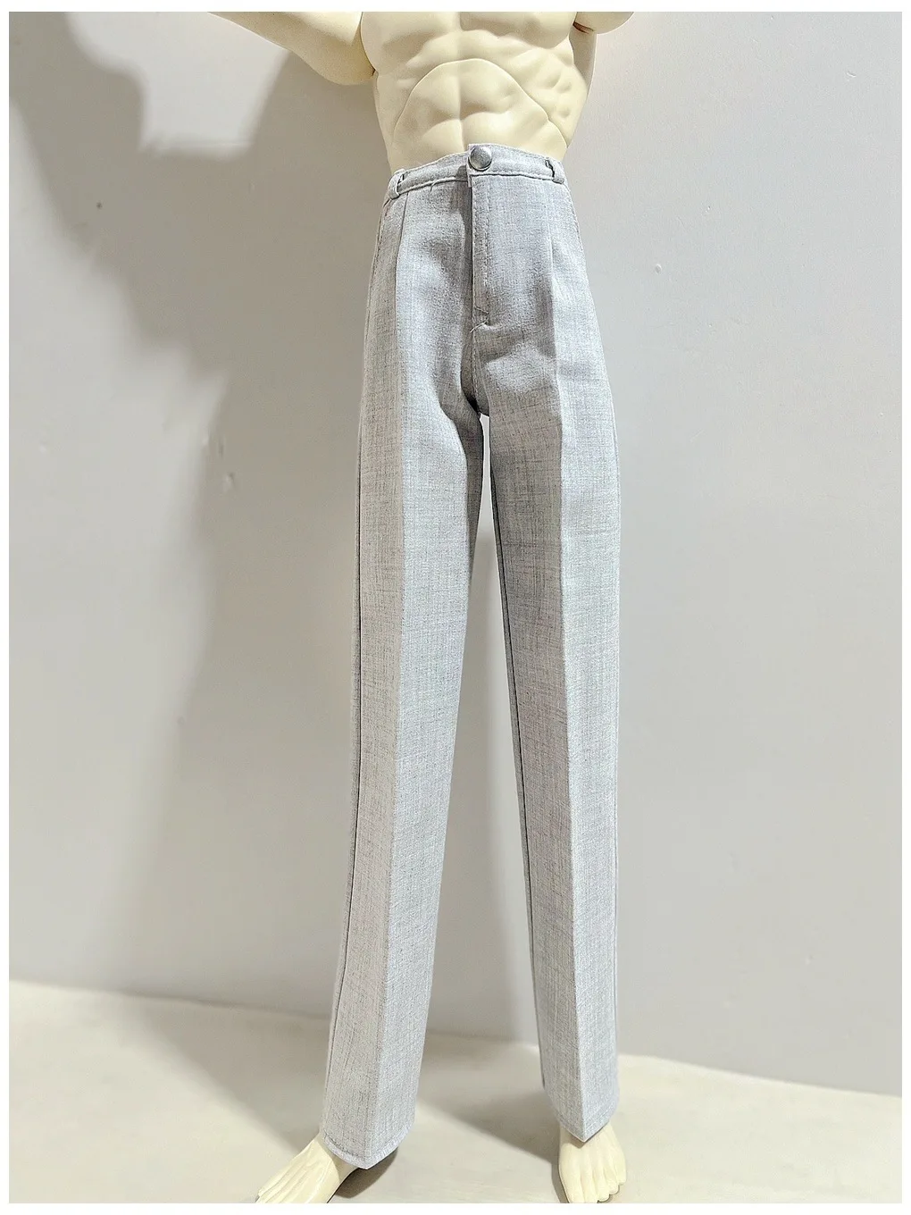 

Брюки для куклы BJD подходят для 1/4, размеры 73, ID75, сильные штаны дяди, летние светло-серые тонкие брюки, костюмные брюки, аксессуары для кукол