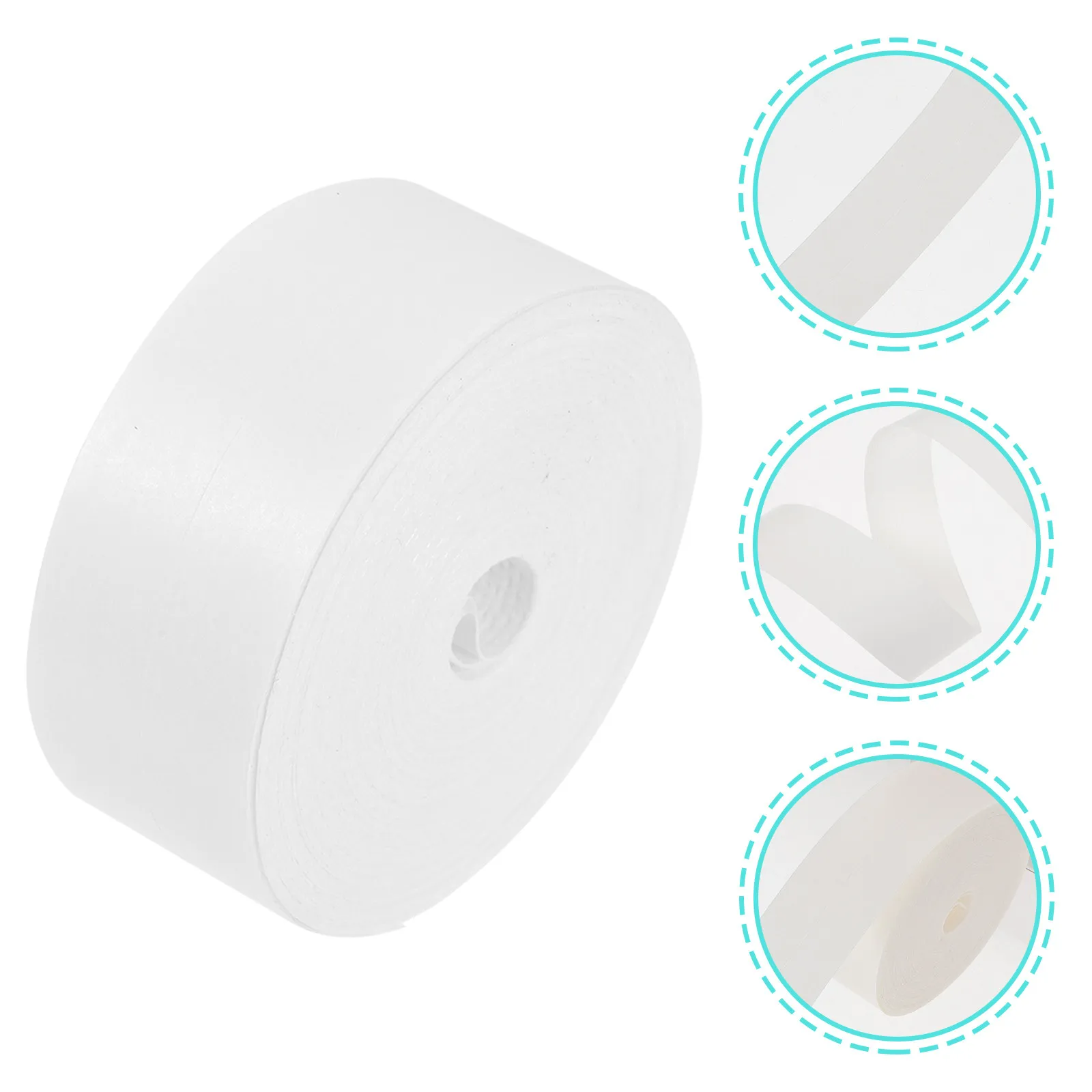 

1 рулон одноразовых впитывающих пот наклеек-вкладышей для воротников, головных уборов, рубашек, блузок, футболок. Быстросохнущие.