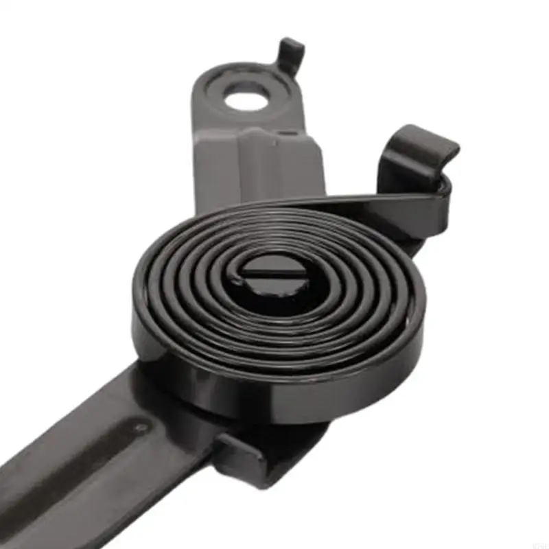 M76E Haubenscharnier-Reparatur-Feder-Set, 2-teiliges Links-Rechts-Paar aus Metall mit flacher Federstruktur, gestanzten Armen – Detail 2