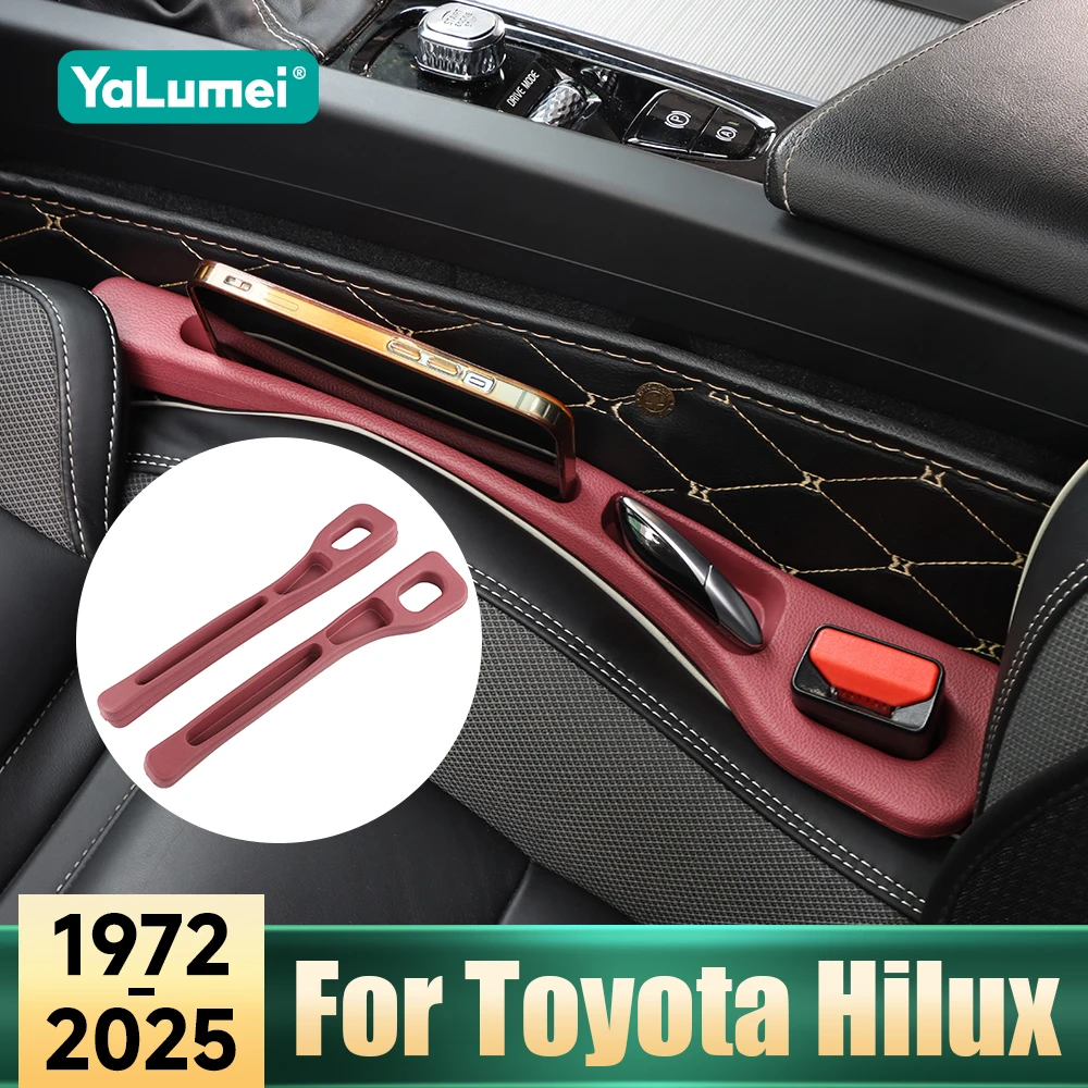 Für Toyota Hilux MK5 MK6 MK7 MK8 1972-2021 2022 2023 2024 2025 Auto Sitz Lücke Lagerung Streifen auslaufsicher Füllstoff Streifen Zubehör