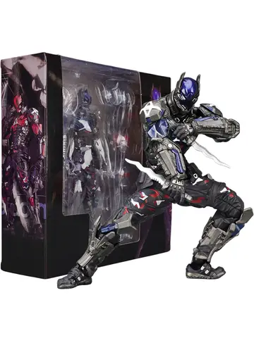 AMAZING YAMAGUCHI Action Figure Arkham Knight Batman Red Hood Robin Jason Todd Figuarts Game Model Toy Collection Christmas Gift