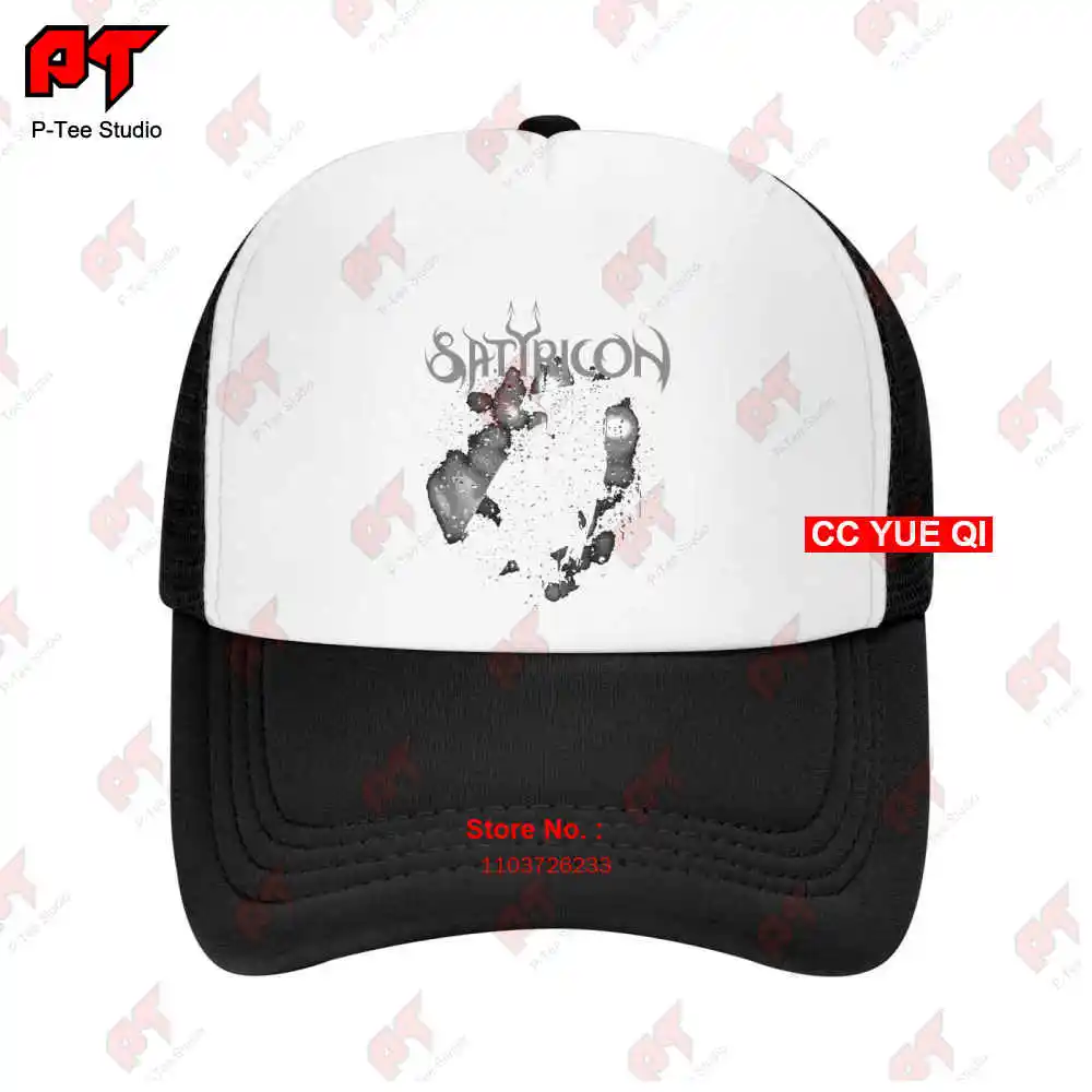 Satyricon ‘Black Crow And A Tombstone‘ Baseball Caps Truck Cap VC1S