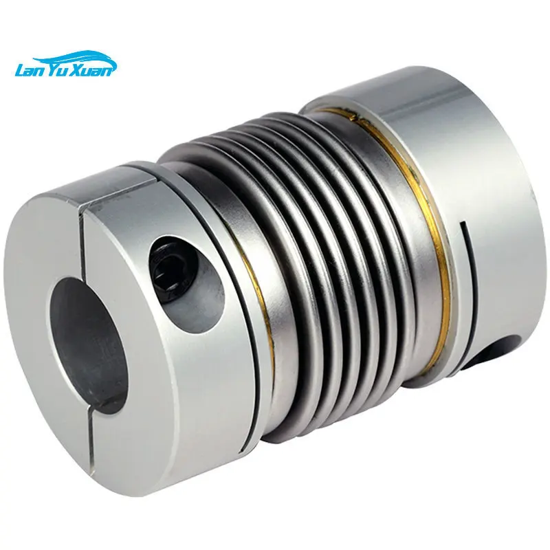 

Xingda CRC aluminum alloy corrugated pipe coupling elastic clamping servo machine tool screw connection shaft sleeve