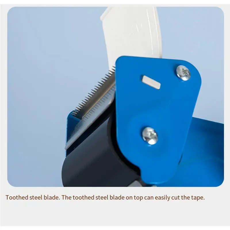 ABDJ- أدوات تعبئة الشريط اللاصق الكفاءة للاستخدام المكتبي والمدرسة، قطع سريع وشريطٌ لاصق أ