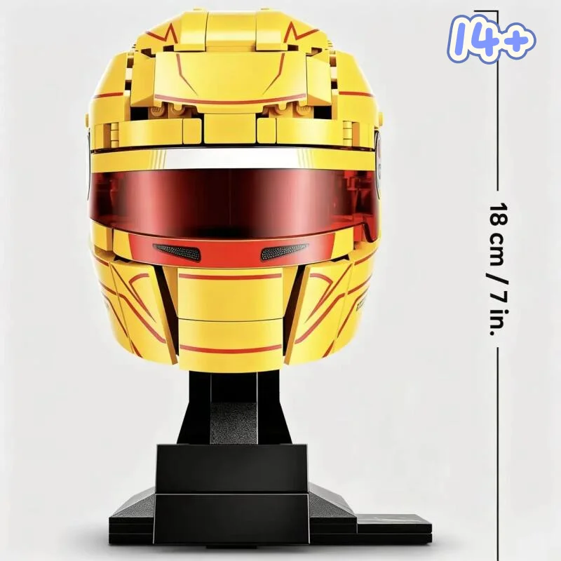 In Stock 884PCS Lewis Hamilton or 886PCS Charles Leclerc Helmet Racing Car Driver Building Block Puzzle Model Toys for Fans Gift view 6