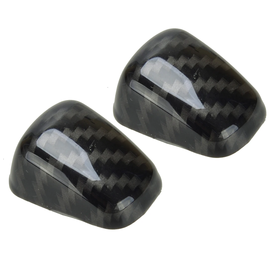 2pcs Carbon Fiber Style ABS Car Front Wiper Water Spout Cover Trim Fit for Jeep Grand Cherokee 2011-2016 2017 2018 2019 2020