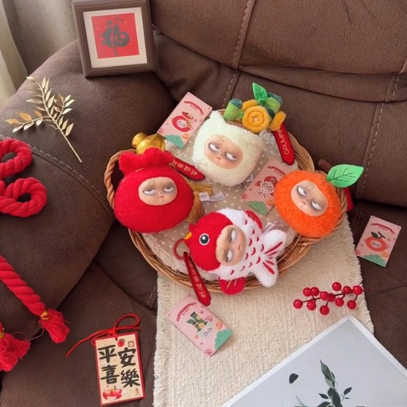 

Новинка: Плюшевый кулон-подвеска Grumpipi Insomnia Runaway Doll, лимитированная серия к Новому году, праздничная кукла к Китайскому Новому году, креативный дизайн