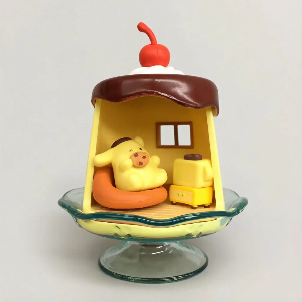 Auf Lager Anime-Charakter Pudding House Blind Box Miniatur-Diorama Figur Kawaii Desktop-Szene Ornament Sammlerstück Fan-Geschenke – Detail 6