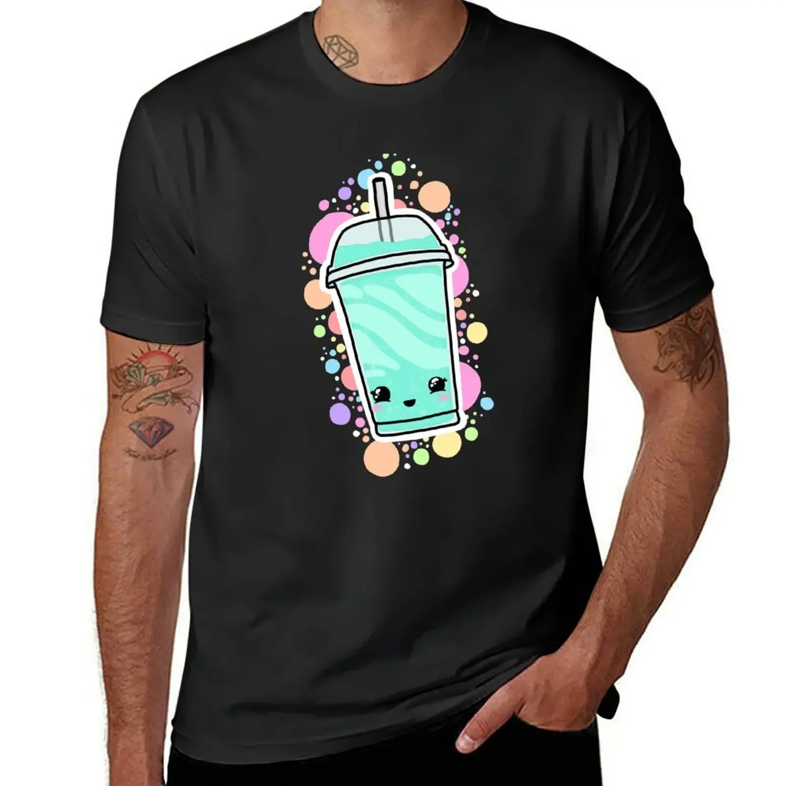 Baja drink T-Shirt graphic t shirts sublime t shirt men 100℅ cotton