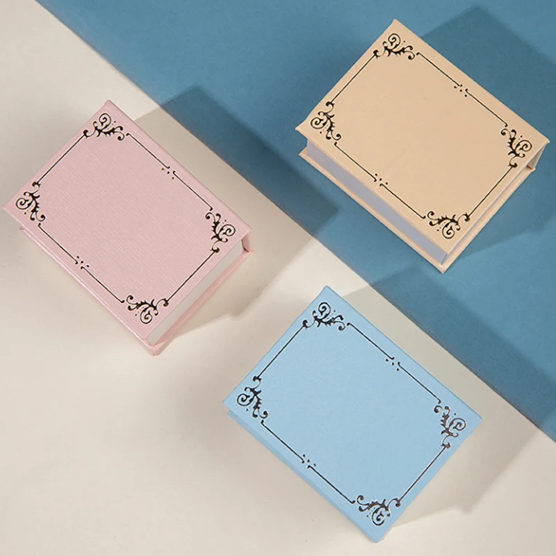 1 قطعة صندوق خاتم على شكل كتاب مع بطانة من نسيج الغزال غطاء الوجه الإبداعي حامل حلقة مغناطيسي أقراط مجوهرات هدية ملحقاتها