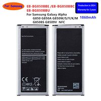 Brand New EB-BG850BBE EB-BG850BBC/BBU 1860mAh Battery For Samsung Galaxy Alpha G850 G850A G850W/S/Y/K/M G8508S G8509V  NFC