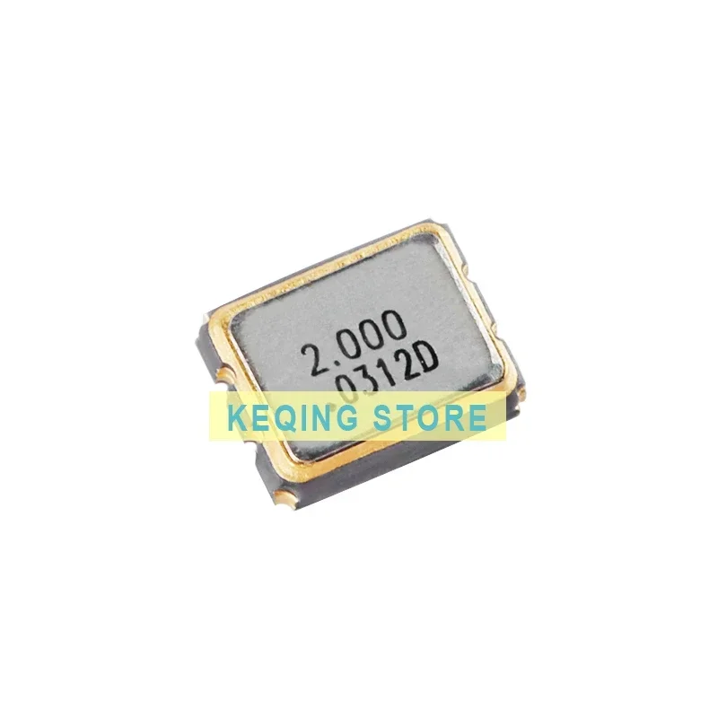 50PCS 3225 SMT active crystal oscillator 2MHZ ±10ppm 1.8V-3.3V OT32252MJBA4SL