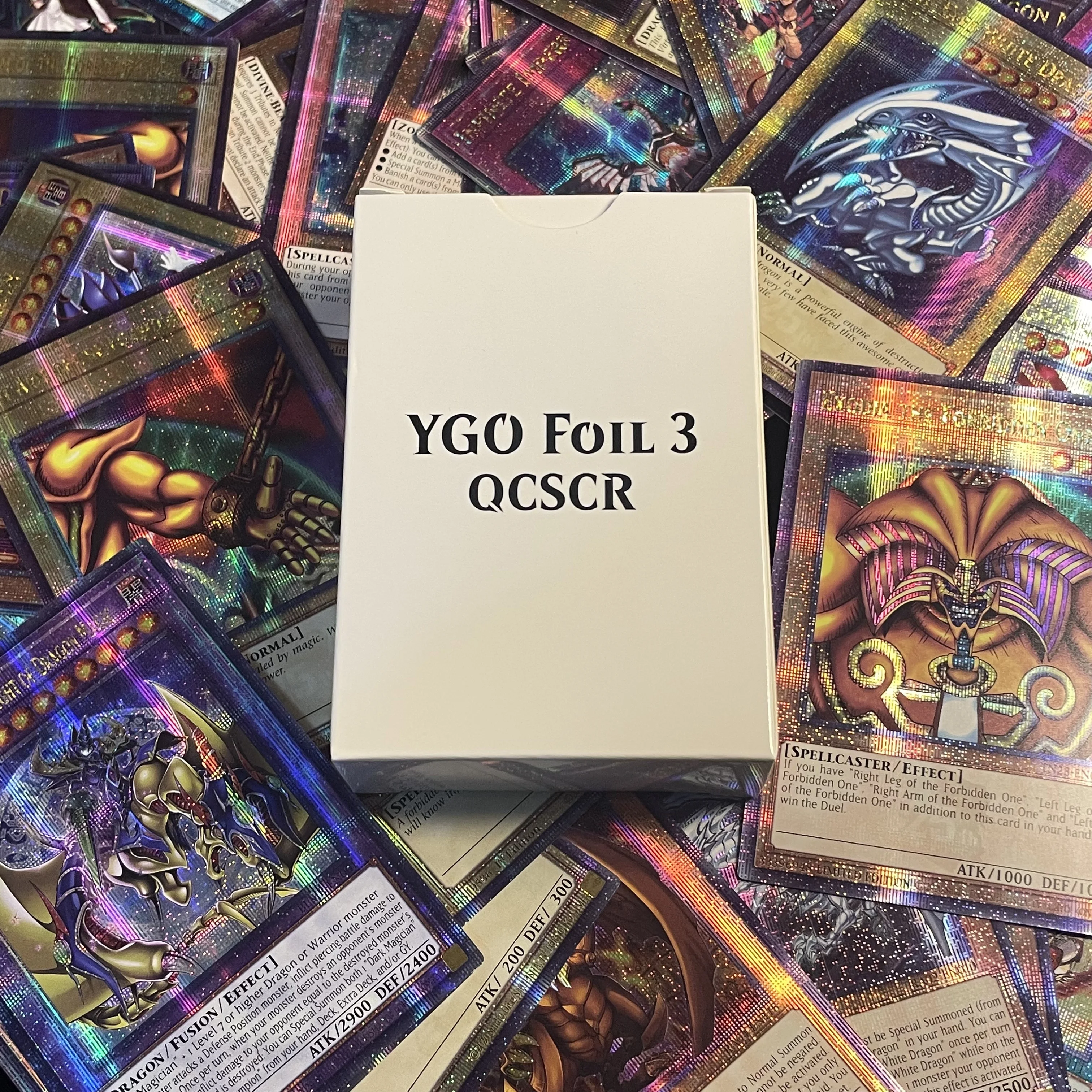 YuGiOh! QCSCR FOIL3 Whole Set Card BLTR/MP24/ROTA/AGOV/ALIN Sky Crisis Dark Dragoon Little Knight TCG YGO 25th Ballte Cards