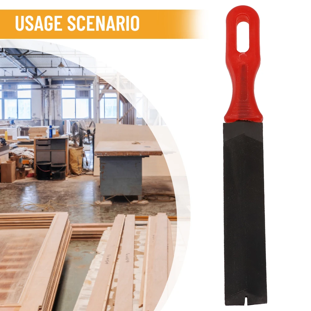 Carving File File 4/6/8Inch Carbon Steel For Hard Wood Plastic Wood Carving File Wooden Handle Hand Tools File