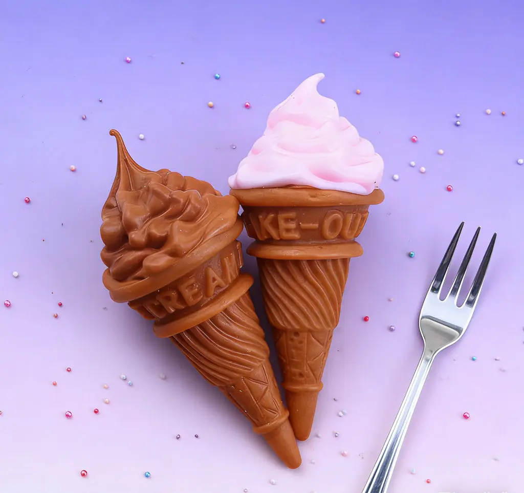 15 szt. Miniaturowe lody do domku dla lalek - model sceny DIY, mikro jedzenie do zabawy, realistyczne, małe akcesoria deserowe do domku dla lalek w skali 1:12