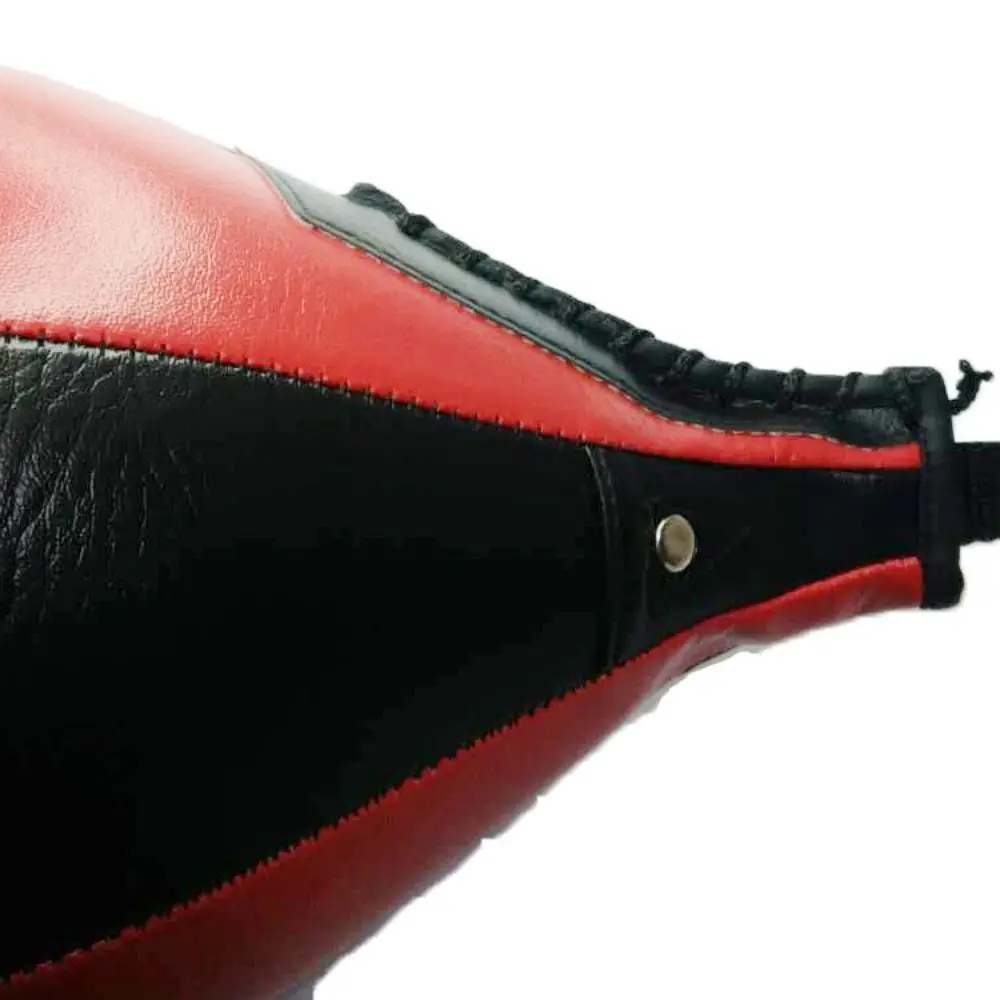 حقيبة سرعة الملاكمة الجلدية الأنيقة الملاكمة MMA الثقيلة الكمثرى الملاكمة Speedbags الملاكمة التايلاندية اللياقة البدنية القتال سرعة منعكس حقيبة