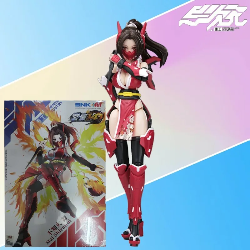 

DEGENERATOR INDUSTRY,YCY Genuine THE KING OF FIGHTERS XIV Shiranui Mai and Nakoruru and Athena Assembly Model Movable Model