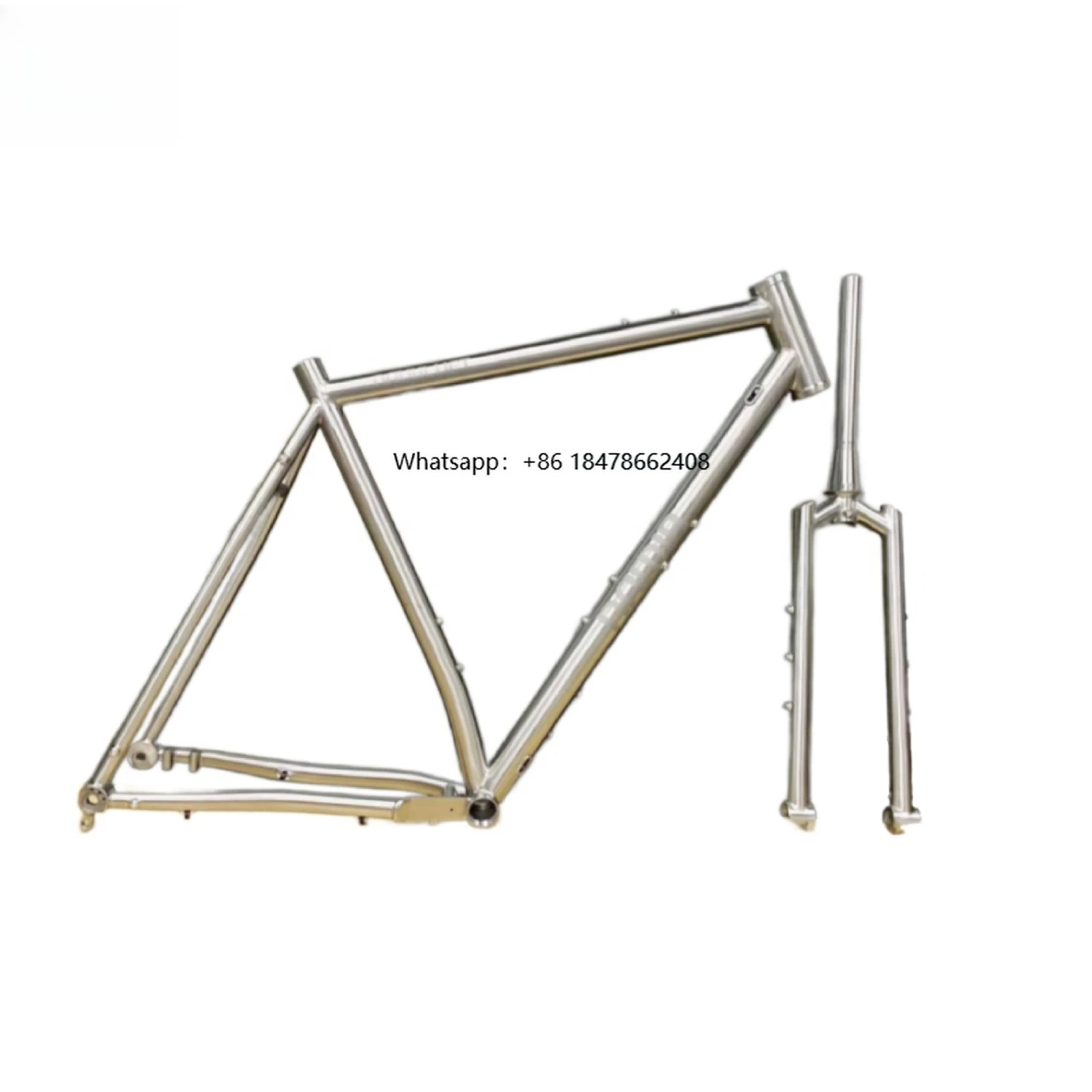 

29er Titanium MTB Bicycle Frame with Titanium Mtb Bike Front Fork Mountain Custom Cycle Frame