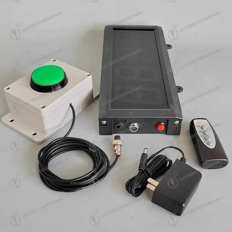 3 Inch 4 Inch Large Screen LED Manual Counter Hand Push Button Counter for Warehouse Pipeline Counting 220V