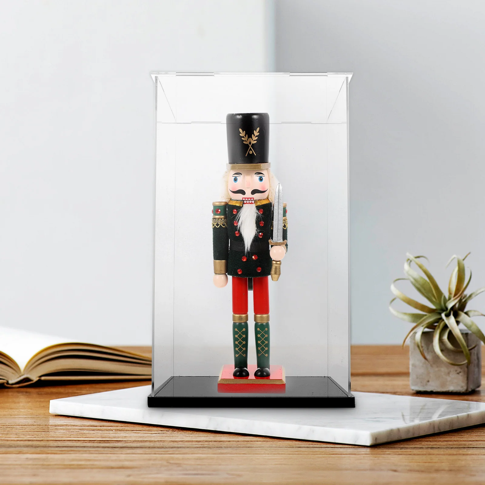 

Acrylic Figure Exhibition Box Clear Display Case for Figures Action Model Holder