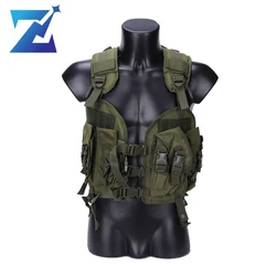 Seal Tactical Vest Camouflage Military Army Combat Vest For Men Hunting War Game Airsoft Outdoor Sport Vest With Water Bag