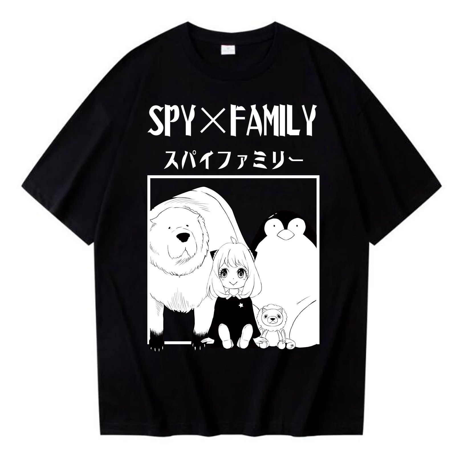 

Футболка Spy X Family Season 3, футболка с круглым вырезом в стиле Харадзюку, футболка с короткими рукавами, подарок фанату