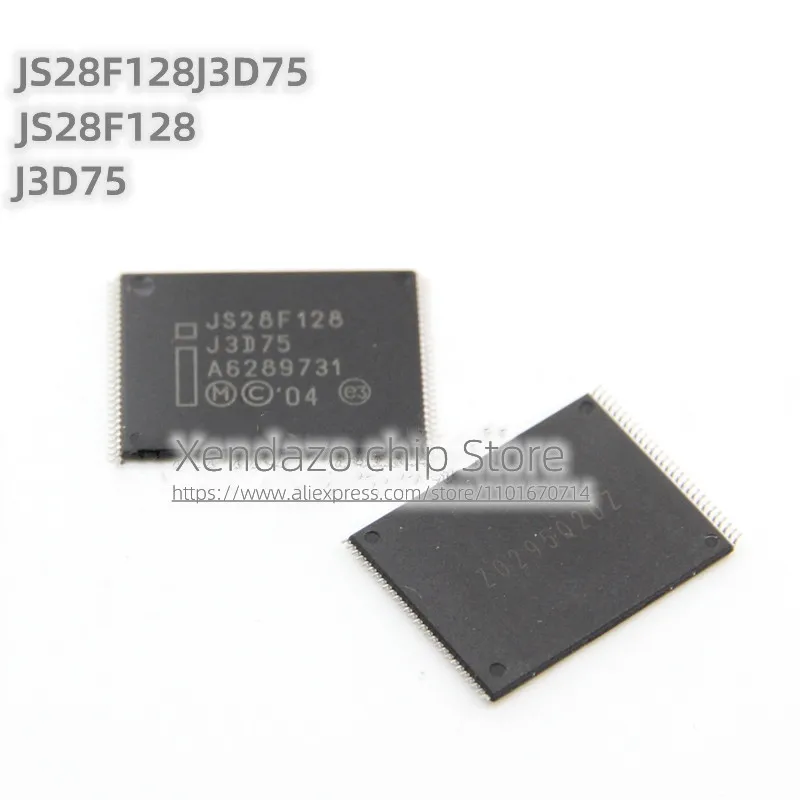 5pcs/lot JS28F128J3D75 JS28F128 J3D75 Tsop56 package Automobile storage chip