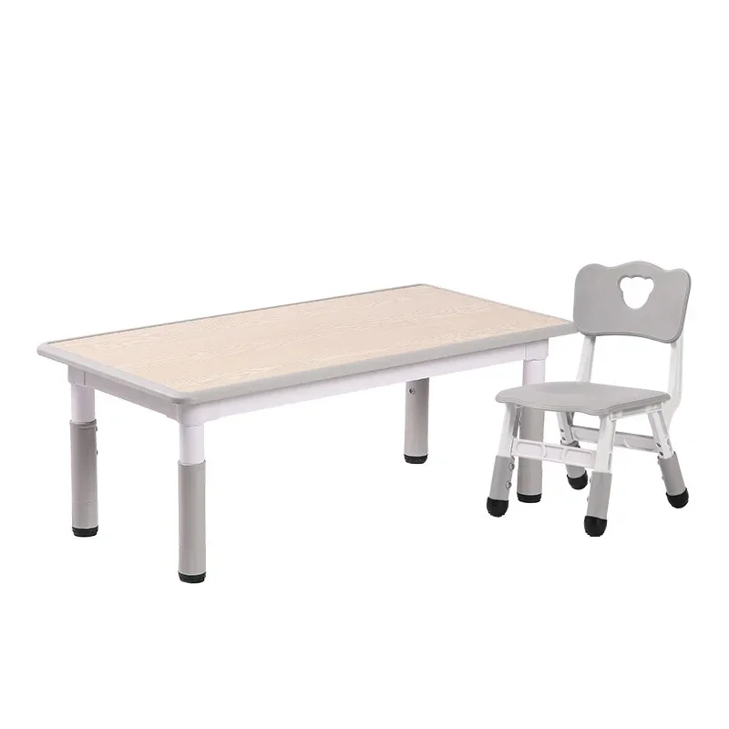 Study table, set can lift household, early education toys