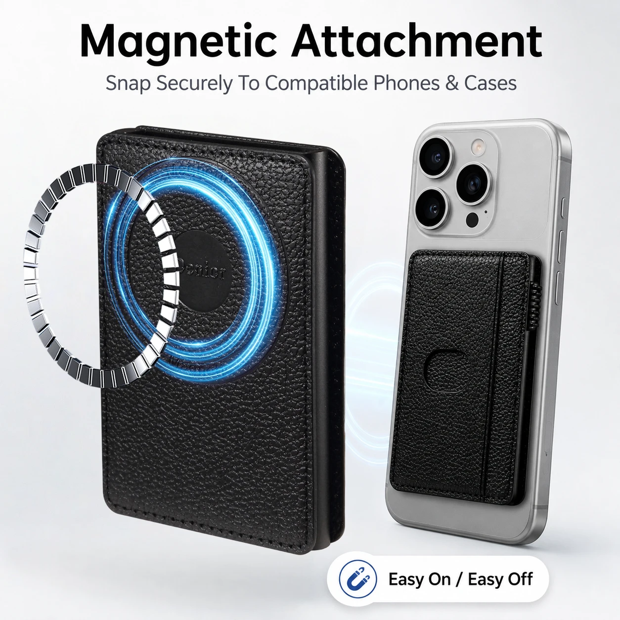 Portfel męski Denior z magnety – Phone Wallet Combo recenzja i cena