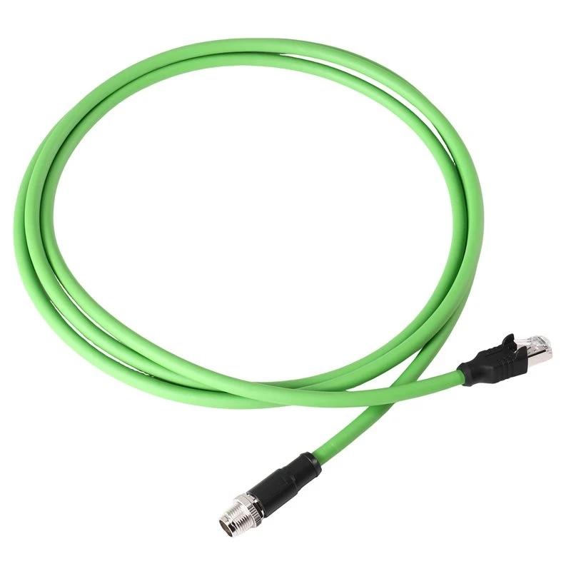 Hot Selling-For M12 X-Shape To RJ45 8Pin Industrial Connectors 8P X-Type Coding Wire Gigabit Ethernet Network Cable Data