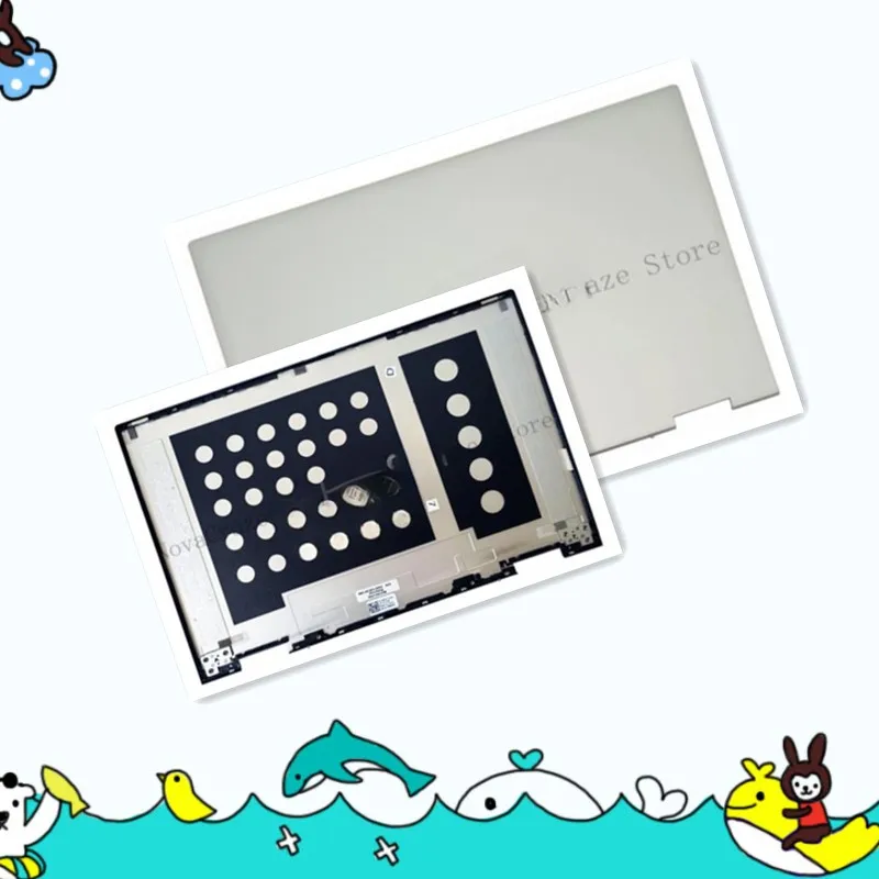 

0NMKVF NMKVF New For Inspiron 7500 7506 2-in-1 LCD Back Cover Silver 0NMKVF NMKVF 15.6"