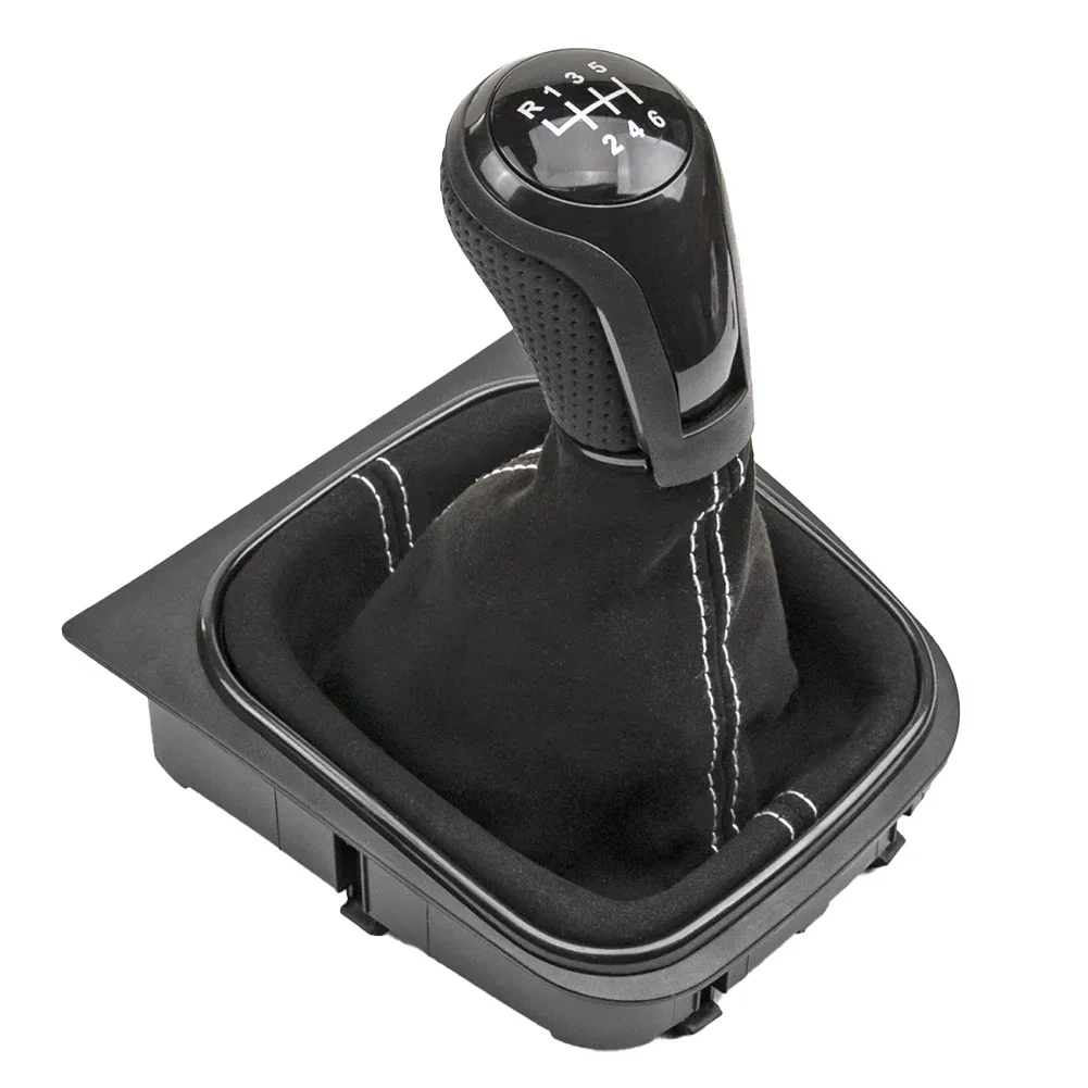 Pommeau de levier de vitesse de voiture 5/6 vitesses avec botte de guêtre pour Golf 5/6 MK5/6 manuel pour Jetta SCIROCCO III 137 138 EOS 1F7 1F8