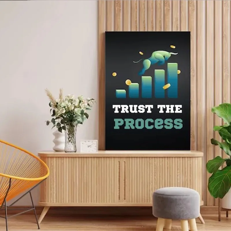 Neon Bulls&Bears Stock Market - Home Office Marketing avaliação e preço