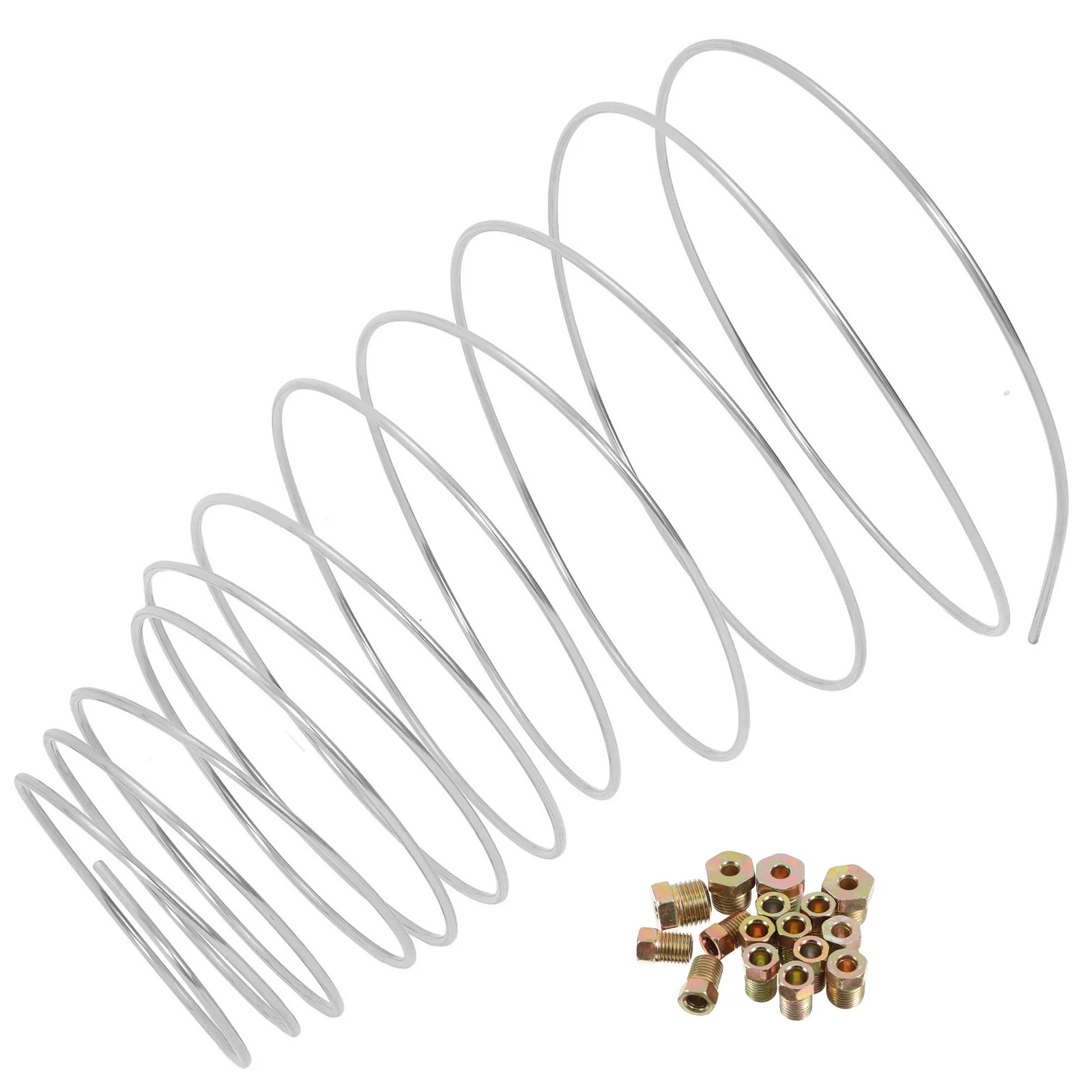 

3/16 Tubing Automotive Tube Vehicle Coil Replacement Flexible Durable Front Brake Lines Auto Brake Tubing Coil Light