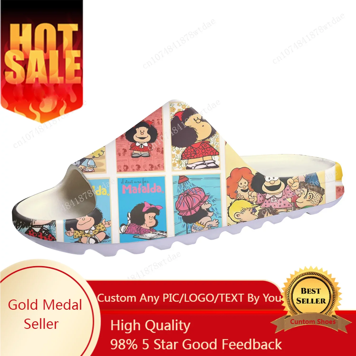 

Mafalda Soft Sole Sllipers Lawliet L Mens Womens Teenager Home Clogs Anime Cartoon Step In Water Shoes On Shit Customize Sandals