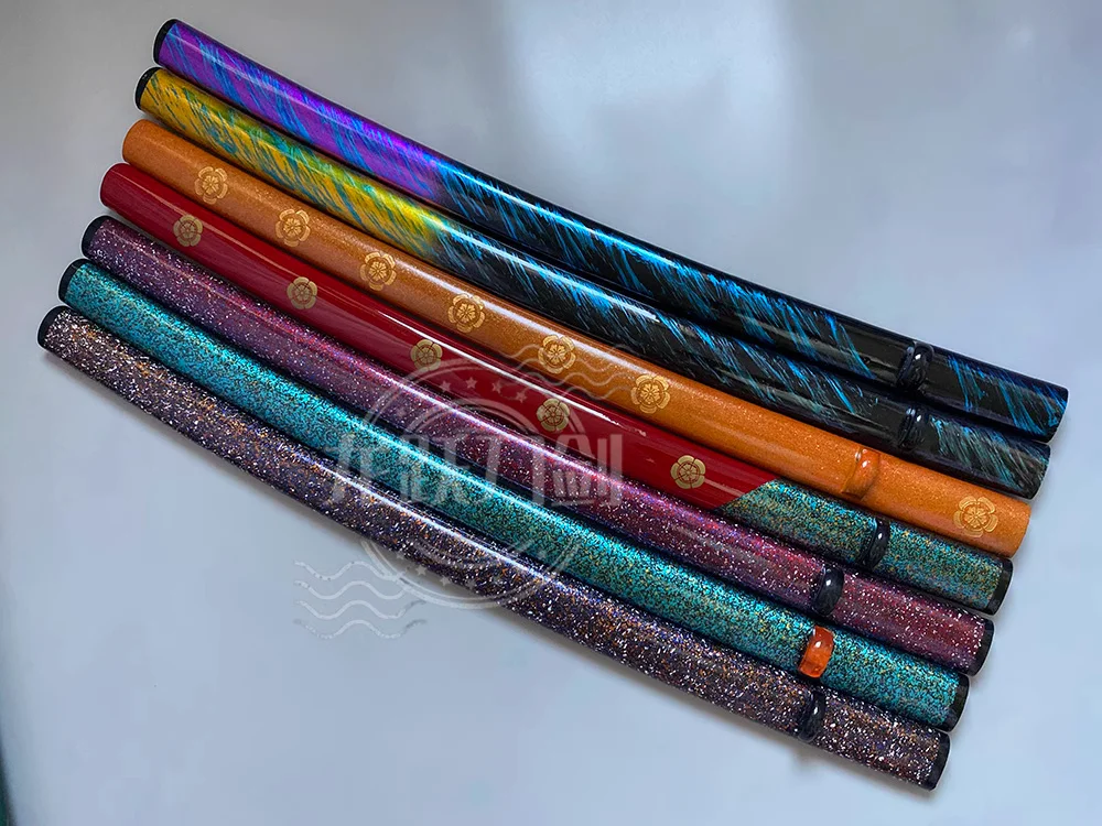 76cm High Quality Wood Wooden Painted Lacqure Saya Scabbard Sheath Accessories for Japanese Samurai Katana Sword