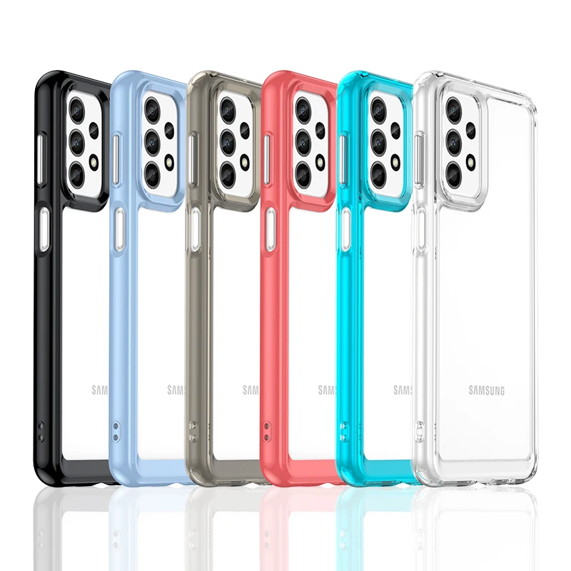 For Samsung Galaxy A33 5G Case Samsung Galaxy A13 A23 A33 A55 A75 5G Cover Original Shockproof Silicone Protective Phone Cover