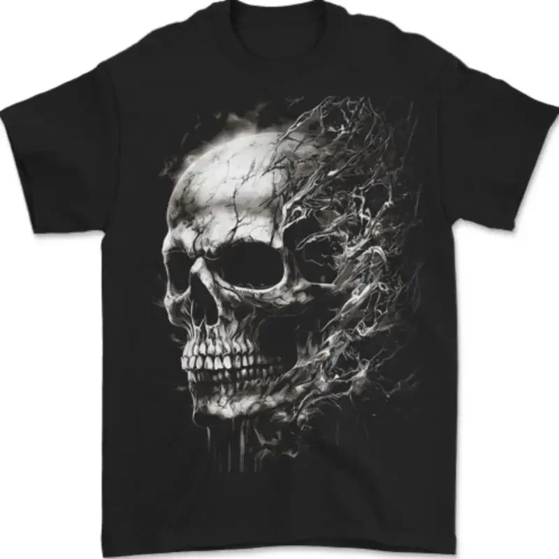 Men's 100% Cotton Interdimensional Skull T-Shirt