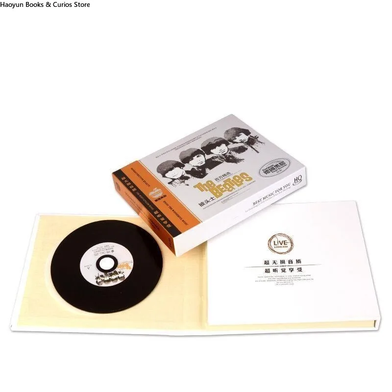 3CD, colección de CD de los Beatles: CD de música rock clásica, canciones Oldies euroamericanas, colección legendaria de rock clásico