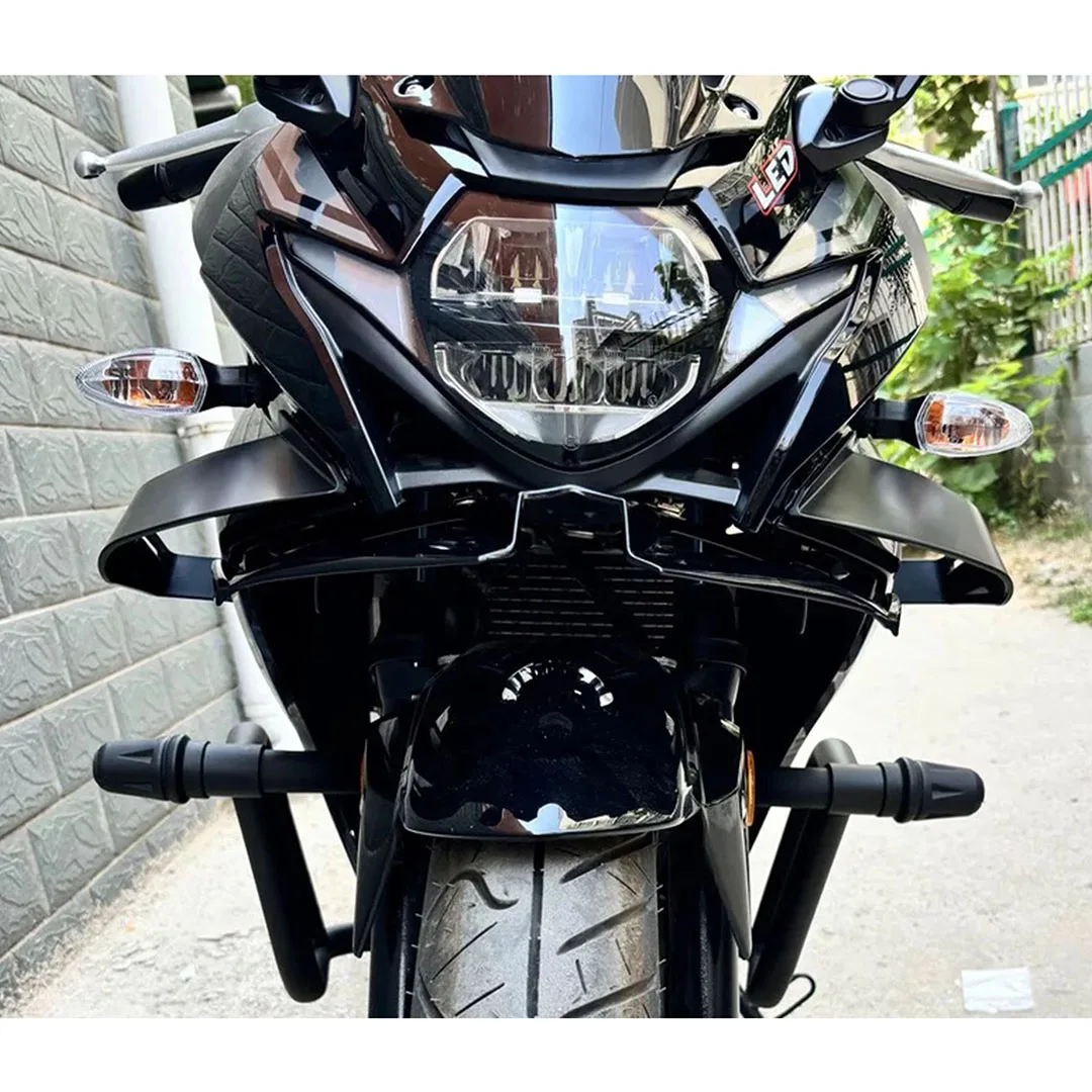 Suitable for Suzuki GSX250R, GSXR, GSX-R 600, 750, 1000 motorcycles - airfoil aerodynamic side wing fin spoiler