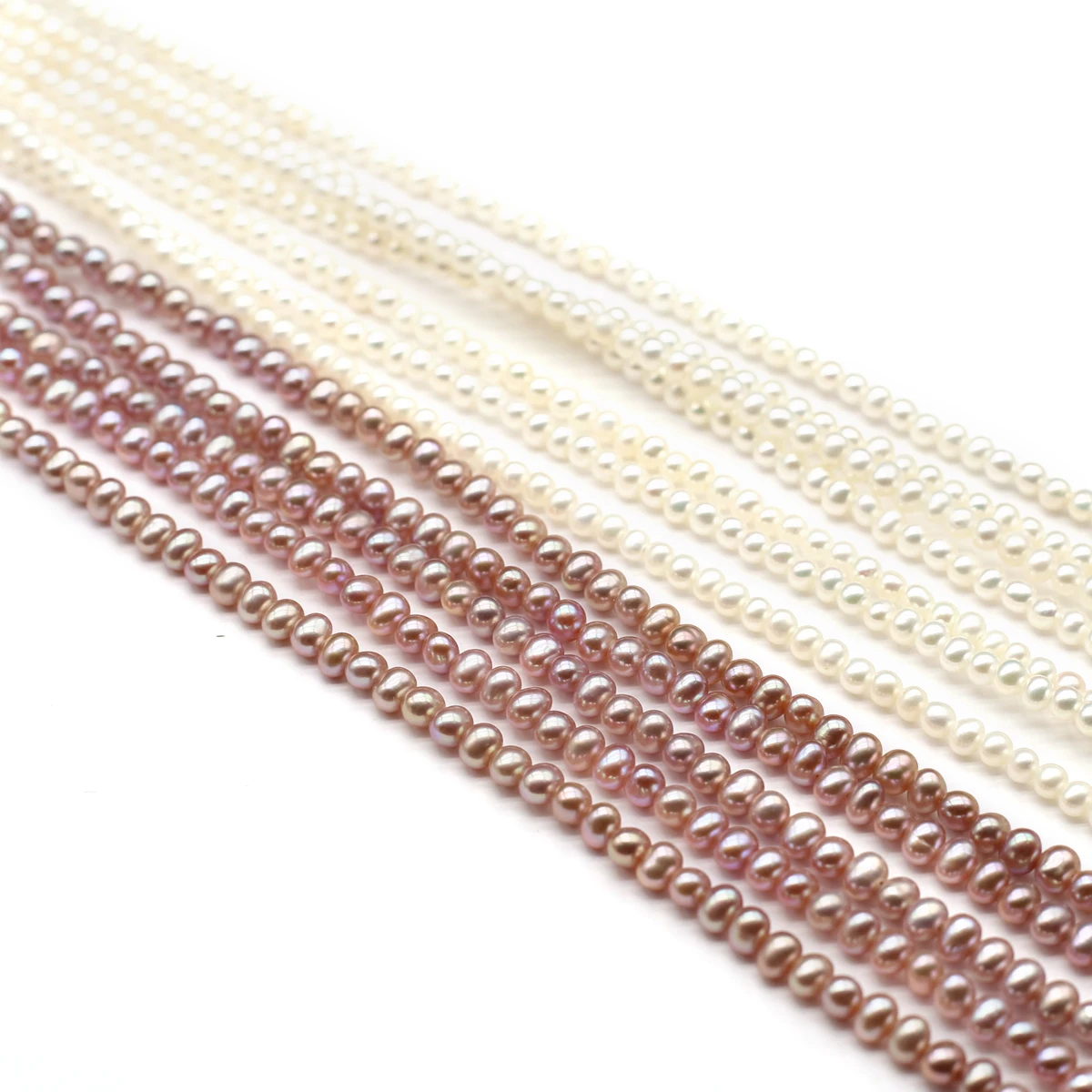 Natural Freshwater Pearl Beads High Quality 36cm Punch Loose Potato Shaped Beads for DIY Women Necklace Bracelet Jewelry Making