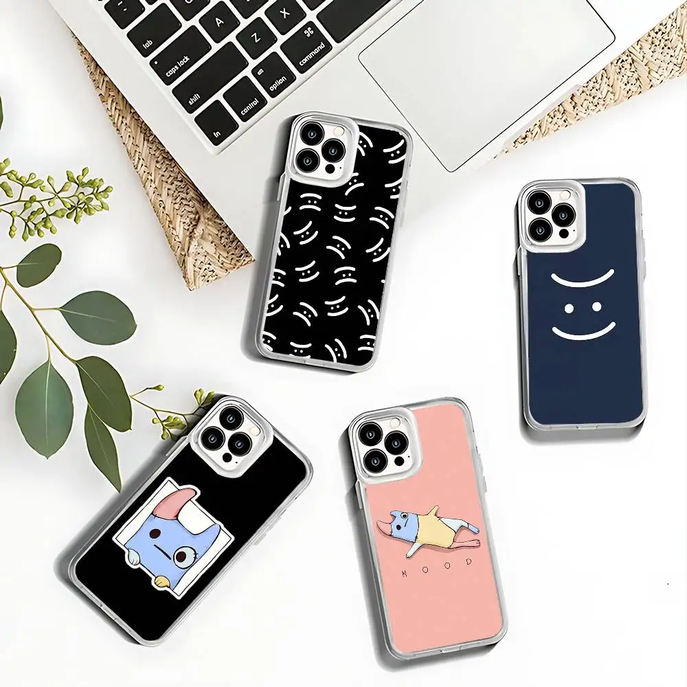 Custodia per telefono Bad B-Buddy Nong D-Doll per iPhone 17,16,15,14,13,12,11 Pro,Max,Plus,X,XS,XR,SE4,E Mini Cover morbida trasparente