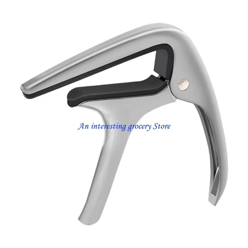 652D Multipurpose Easy to Use Portable Guitar Capo Spring Clamp Capo Suitable for Both Novice and Experienced Musicians