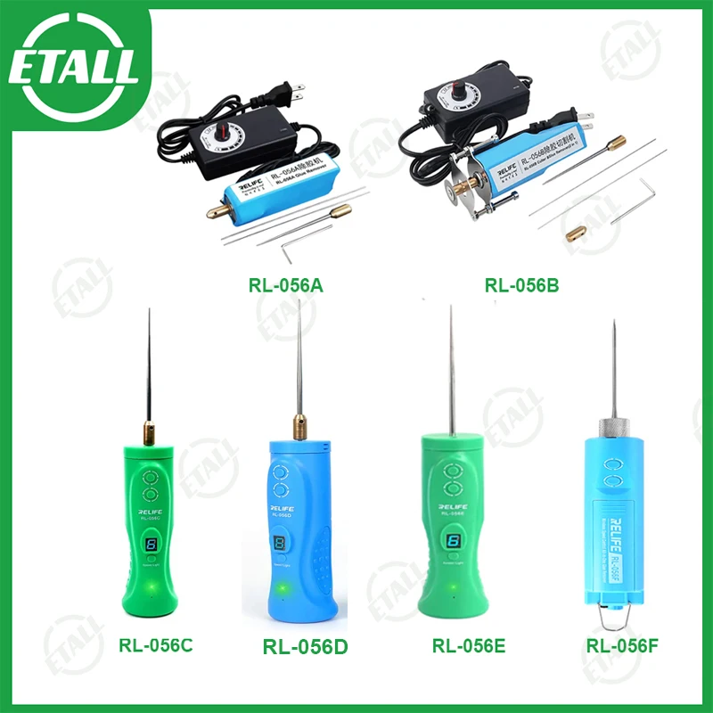 

RELIFE Glue Removal RL-056A RL-056B RL-056C RL-056E RL-056E LCD Screen Shovel OCA Glue Grinder Electric Removal Adhesive