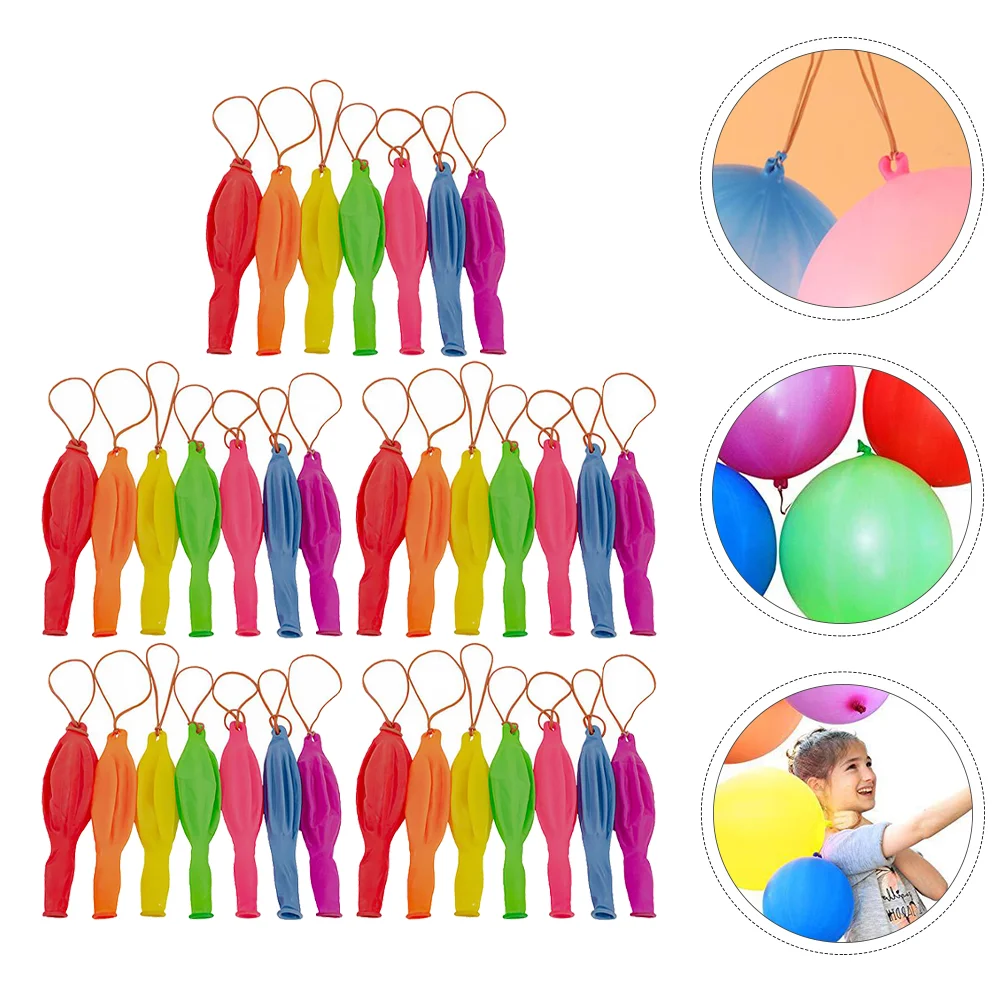 

50 Pcs Pat The Ball Punch Balloons Toy Supply Plaything Prop Party Bag Fillers for Gifts Stocking Boys and Girls